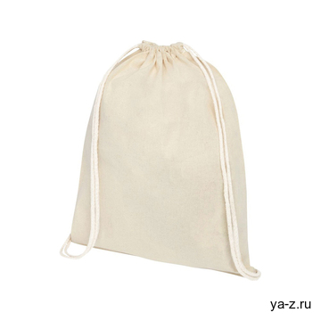 Рюкзак со шнурком «Tenes» из хлопка 140 г/м²