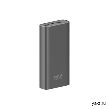 Портативный внешний аккумулятор «METAL 20K», 20000 mAh