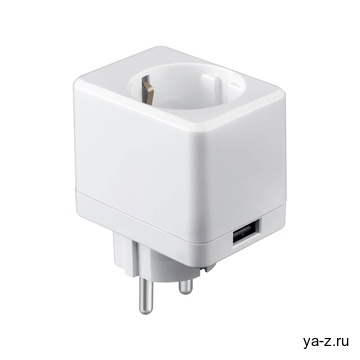 Умная розетка с USB портом «IoT P09»