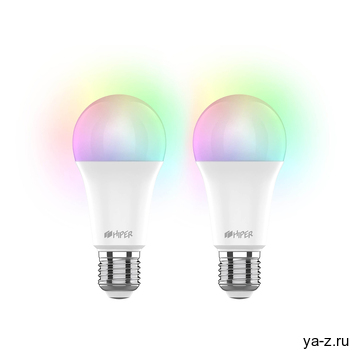 Набор из двух лампочек «IoT CLED M1 RGB», E27