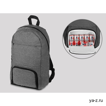 Рюкзак «Hugger» для ноутбука 15" с изотермическим отделением для ланчбокса