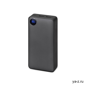 Внешний аккумулятор «Mild Pro» c быстрой зарядкой QC/PD, металлик soft-touch, 20 000 mAh