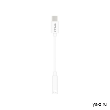 Переходник Type-C Adapter 3.5 White