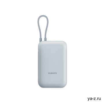 Внешний аккумулятор со встроенным кабелем Mi Power Bank (Integrated Cable), 10000 мАч