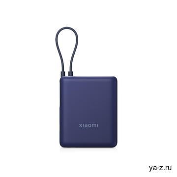 Внешний аккумулятор со встроенным кабелем Xiaomi 33W Power Bank (Integrated Cable), 10000 мАч