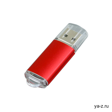 USB 2.0- флешка на 4 Гб с прозрачным колпачком