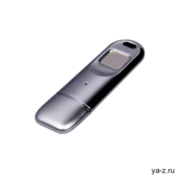 USB 3.0-флешка на 64 Гб со сканером отпечатков пальцев в подарочной упаковке