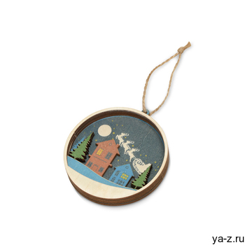 Подвеска «Ночь перед рождеством»