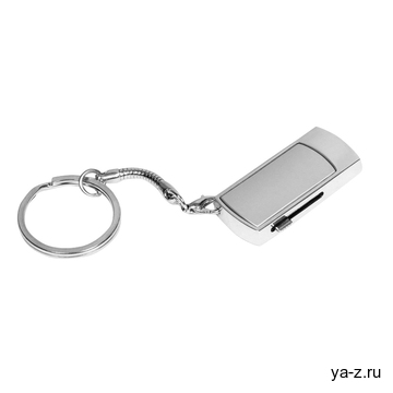 USB 2.0- флешка на 16 Гб с выдвижным механизмом и мини чипом