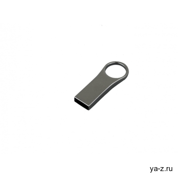 USB 2.0- флешка на 64 Гб с мини чипом, компактный дизайн с большим круглым отверстием