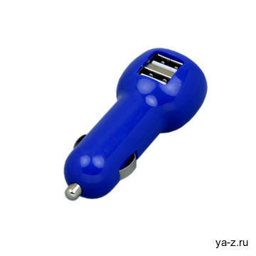 Автомобильная зарядка на 2 USB порта