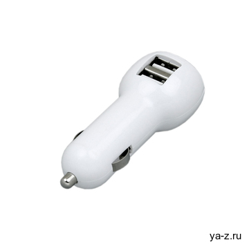 Автомобильная зарядка на 2 USB порта