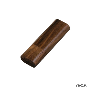 USB 2.0- флешка на 16 Гб эргономичной прямоугольной формы с округленными краями