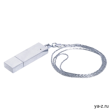 USB 2.0- флешка на 32 Гб в виде металлического слитка