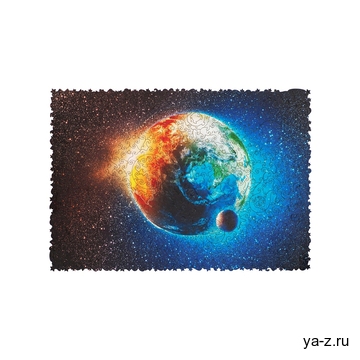 Деревянный пазл «Earth»