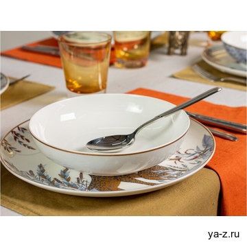 Суповая тарелка «S.PLATE 2 UNI WHT»