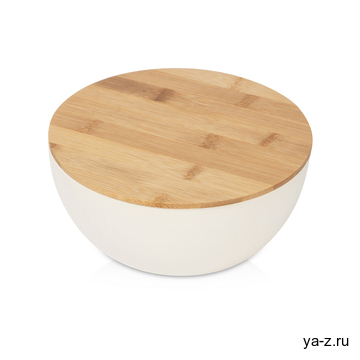 Салатник из натуральных волокон с бамбуковой крышкой «Bowl»