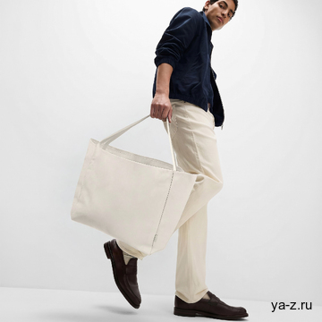 Шоппер-оверсайз «Grossbag» из переработанного хлопка, 340 г/м2