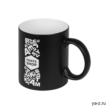 Кружка с покрытием для гравировки «Subcolor BLK»