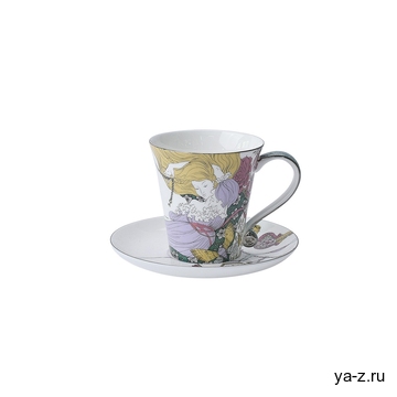 Набор чашка и блюдце «TEA SET ALICE»