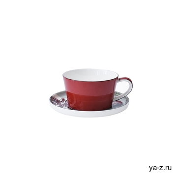 Набор чашка и блюдце «TEA SET 1 BLU»