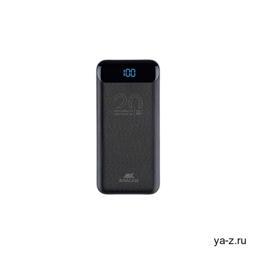 Внешний аккумулятор с дисплеем, 20000 mAh