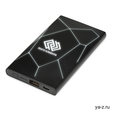 Портативное беспроводное зарядное устройство «Geo Wireless», 5000 mAh
