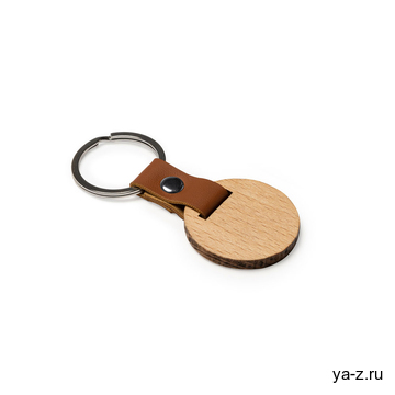 Брелок MARBEL из натурального дерева