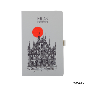 Блокнот "Парма_Duomo Milan", формат А5