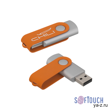 Флеш-карта "Vostok", объем памяти 16GB, покрытие soft touch#