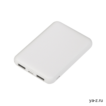 Зарядное устройство "Compact", 5000 mAh, белый