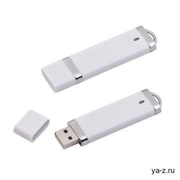 Флеш-карта USB 8GB "Абсолют", белая#