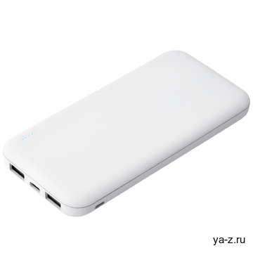 Внешний аккумулятор с подсветкой Люче (Luce) 10000 mAh, белый