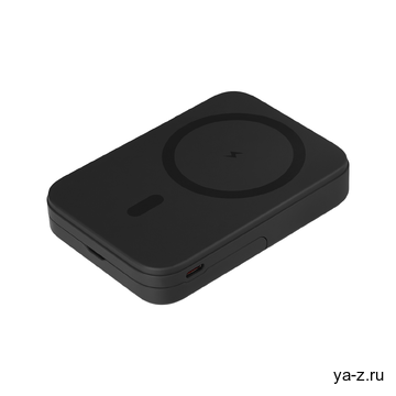 Внешний аккумулятор Юнион PD (Union PD) 10000mAh с функцией беспроводной зарядки 15W, черный