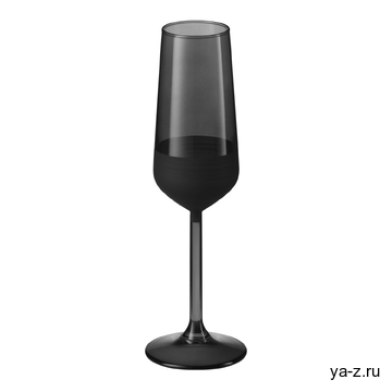 Бокал для шампанского Блэк Эдишн (Black Edition), черный