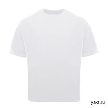 Футболка унисекс оверсайз STAN хлопок/спандекс 260, 41, Белый, (10/1) (44/XS)