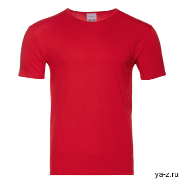 Футболка мужская STAN хлопок/эластан 180, 37, Красный,  (14)  (44/XS)