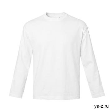 Лонгслив STAN хлопок 240, 304, Белый, (10/1) (44/XS)