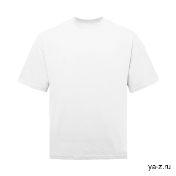 Футболка оверсайз STAN хлопок 180, 306, Белый, (10/1) (44/XS)