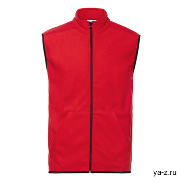 Жилет мужской STAN микрофлис, 200, 28N, Красный,  (14)  (44/XS)