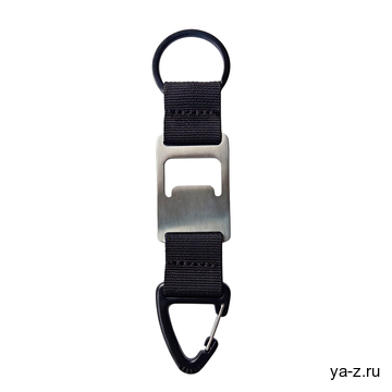 Брелок-ремувка c открывашкой 111, Чёрный,  (20)  (3,5*15 см/ONE SIZE)