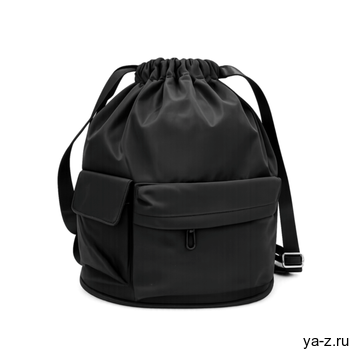 Рюкзак-мешок 142, Чёрный, (20) (ONE SIZE)