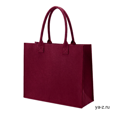 Сумка-шопер 204, Бордовый, (66) (45 см*34 см/ONE SIZE)