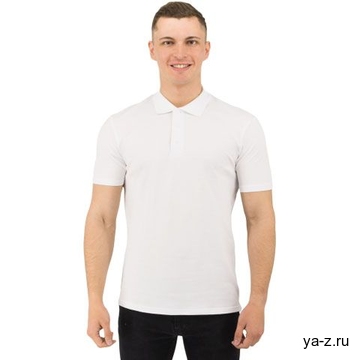 Рубашка поло Rock, мужская (белая, 2XL)