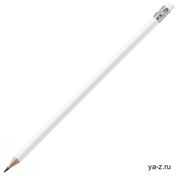 Карандаш треугольный WOOD COLOR Белый 3020.07