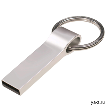 Флешка SINED с кольцом Серебристая 4053.06.8ГБ