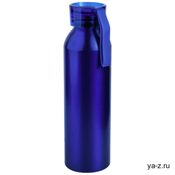 Бутылка для воды VIKING BLUE 650мл. Синяя с синей крышкой 6140.01