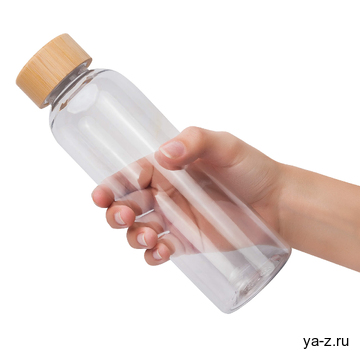 Бутылка для воды BAMBOO PET 550мл. Белая 6264.07