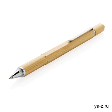 Многофункциональная ручка 5 в 1 Bamboo