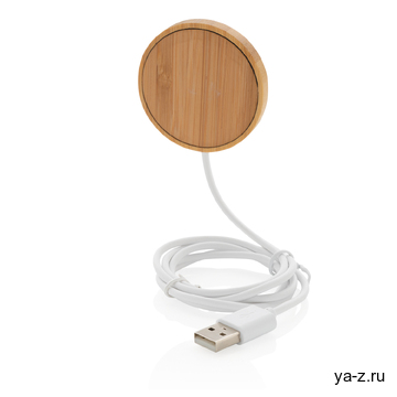 Магнитное устройство для беспроводной зарядки Bamboo, 10 Вт